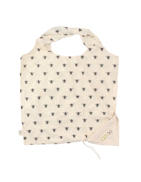 100% Organic Cotton Shopping Bag Foldable 52x47 cm.