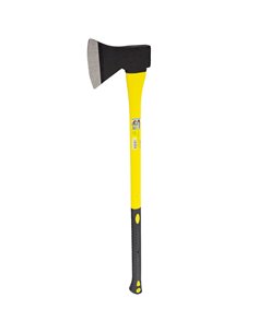 Head Ax 1,500 Grams Forged, With Fiberglass Handle, Firewood Axe, Branch Axe, Light and Resistant