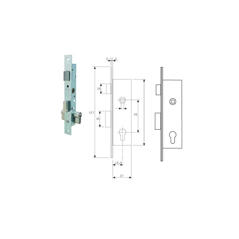 Bloqueio Tesa 2200 Hz/15