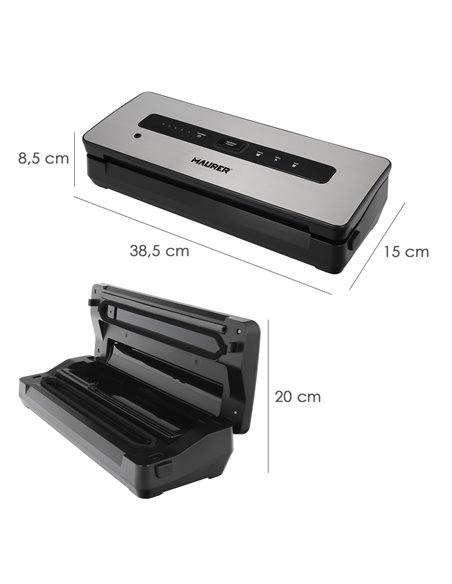 Conditionneuse sous vide Maurer 130W.