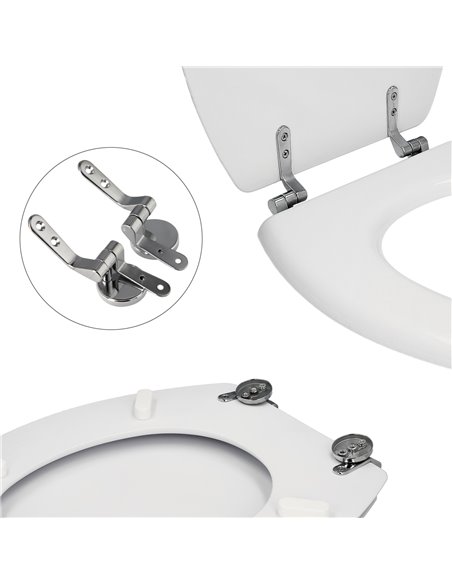Kit Bisagra Asiento Wc Oryx