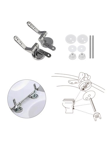Toilet Seat Hinge Kit