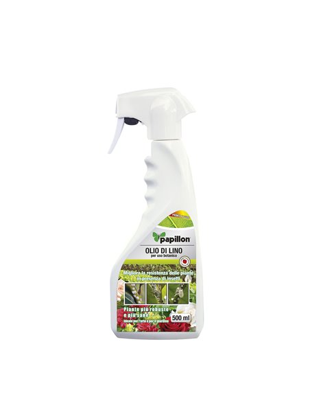 Huile de graines de lin pour puceron cochenille.500 ml