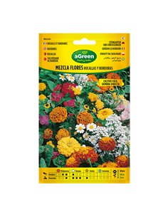 Envelope com sementes misturadas com miçangas e bordas 300595BOLSH Agreen