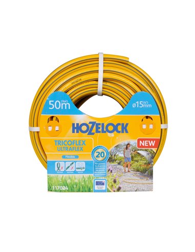 Mangueira Tricoflex Ultraflex Ø15mm 50m 117024 Hozelock