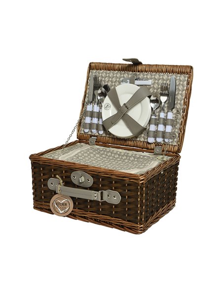 Set picnic en cesta de mimbre 803269