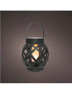 Farol solar led con forma de llama 898198