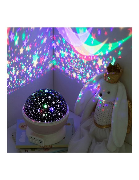 La luce notturna decorativa ha condotto la proiezione di stelle