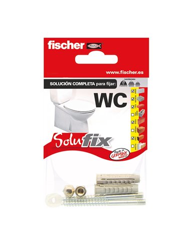 Kit fijación wc 502696 solufix fischer
