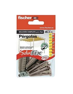Kit fijación pergolas 502679 solufix fischer