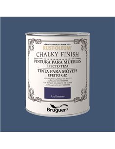 Rust-oleum chalky finish muebles azul intenso 0,750l 5397551 bruguer