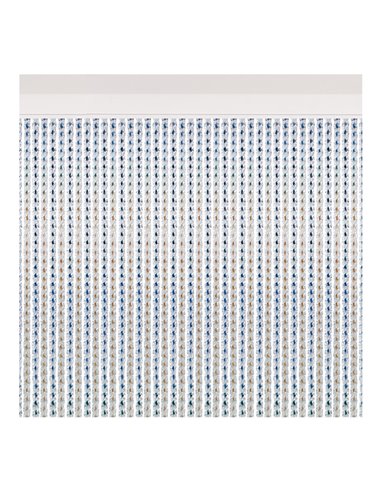 Cortina de porta modelo "Marina" multiColor 90x210cm A01470 Acudam