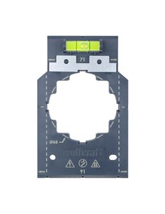 Plantilla para marcar y alinear, para medidas de 71 y 91mm 5975000 wolfcraft