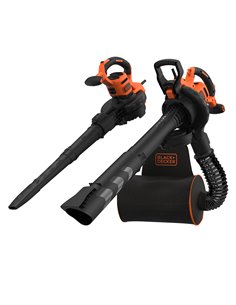 S. of. aspirador soplador y triturador mochila 3000w black+decker