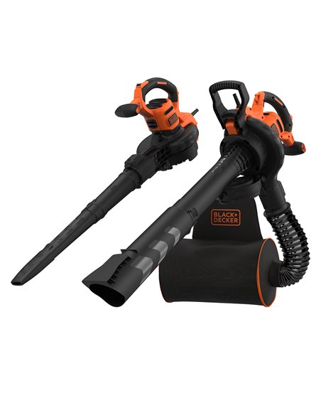 S. of. aspirador soplador y triturador mochila 3000w black+decker