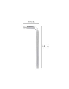 Llave Torx Inviolable Standar Acero Cromo Vanadio Profesional T15 mm. Llave Estrella, Llave Allen Estrella 2