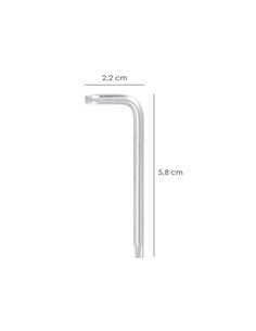 Llave Torx Inviolable Standar Acero Cromo Vanadio Profesional T20 mm. Llave Estrella, Llave Allen Estrella 2