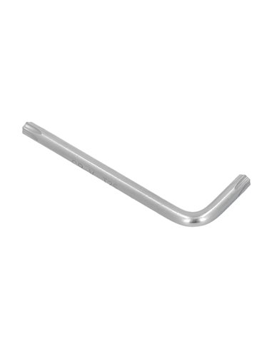Llave Torx Inviolable Standar Acero Cromo Vanadio Profesional T25 mm. Llave Estrella, Llave Allen Estrella
