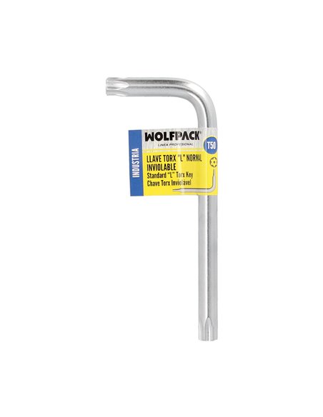 Chave Torx à prova de adulteração padrão profissional aço cromo vanádio T50