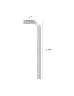Llave Allen Larga Acero Cromo Vanadio Profesional 9,0 mm. Llave Hexagonal, Llave Allen Taller Mecanica, Llave Allen Bricolaje 2