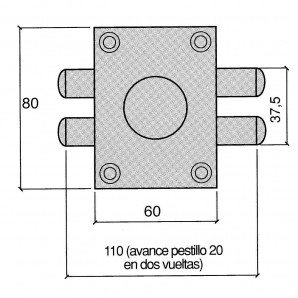 Cerradura Ucem 4111-hb/60 2