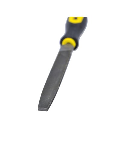 Lima Wolfpack Con Mango Plana Punta Entrefina 8"