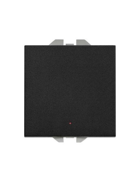 Interruptor piloto SIMON 270-EMPOTRAR 16 AX negro mate