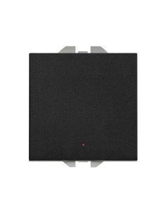 Interruptor bipolar piloto SIMON 270-EMPOTRAR 16 AX negro mate