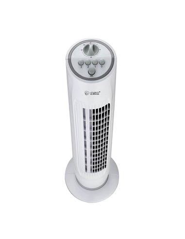 Ventilador de torre oscilante 45W Blanco