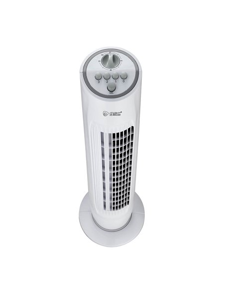 Ventilador de torre oscilante 45W Blanco
