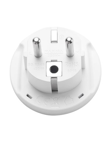 Adaptador europeo 4.8mm a universal