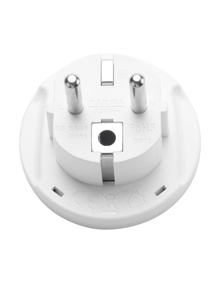 Adaptador europeo 4.8mm a universal