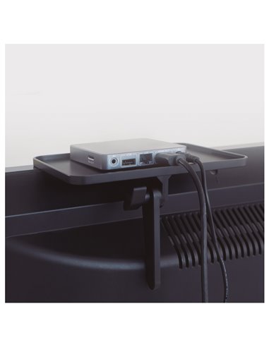 Estante simple para accesorios de TV