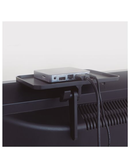 Estante simple para accesorios de TV