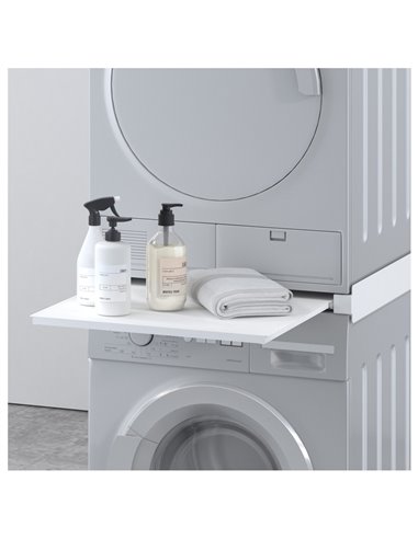 Soporte unión lavadora y secadora