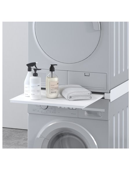 Soporte unión lavadora y secadora