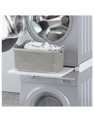 Soporte unión lavadora y secadora