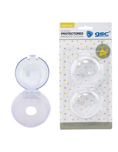 Pack 2 Protectores para mandos de cocina 2
