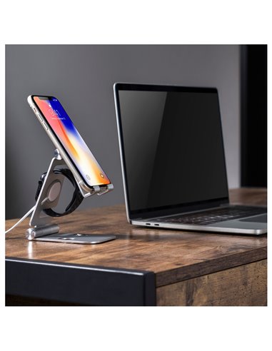 Soporte móvil/tablet multiángulo plegable máximo 10"