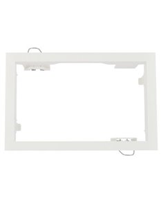 Moldura de embutir URA NEXT para instalação em teto falso, Branco