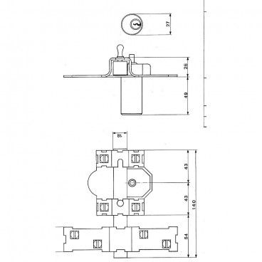 Cerrojo Fac 201-r/ 80-p