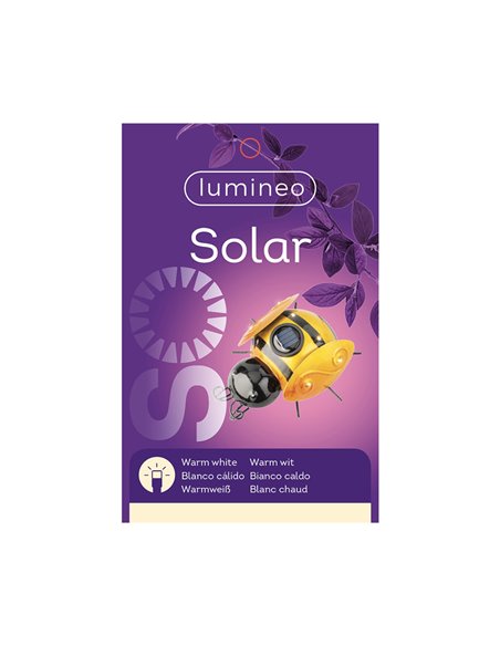 Solar light bee model 14.5x13x5cm