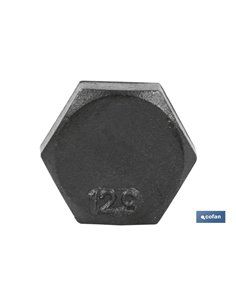 Tornillo hexagonal 12.9 negro (DIN 931) M22x140 2