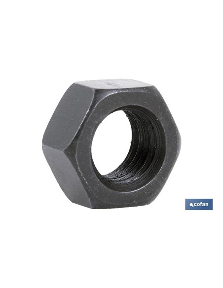 Tuercas Whitworth C.6 izquierdas negro DIN 934 Whitworth 1 1/8" blíster de 1 ud.