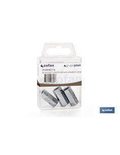 Manguitos hexagonales unión varillas roscadas DIN 6334 Zinc M6x30 (4 uds) 2