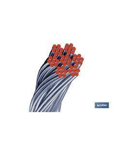 Rollo Cable Galvanizado 50M 3mm D-1770 6x7+1 2