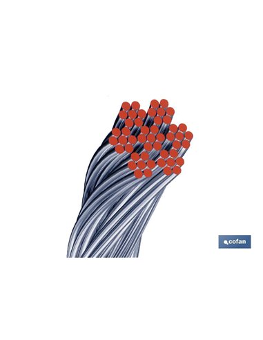 Rollo Cable Galvanizado 250M 6mm D-1770 6x7+1