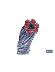 Rollo Cable Galvanizado 100M 8mm D-1770 6x19+1 2