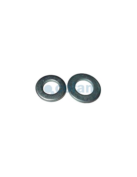 Blíster 43u. Arandelas Planas DIN 125 M6 Zinc