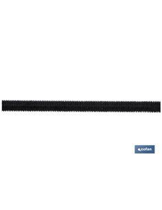 Varilla Roscada 8.8 (1m) Negro DIN-975 C-8.8 M-5